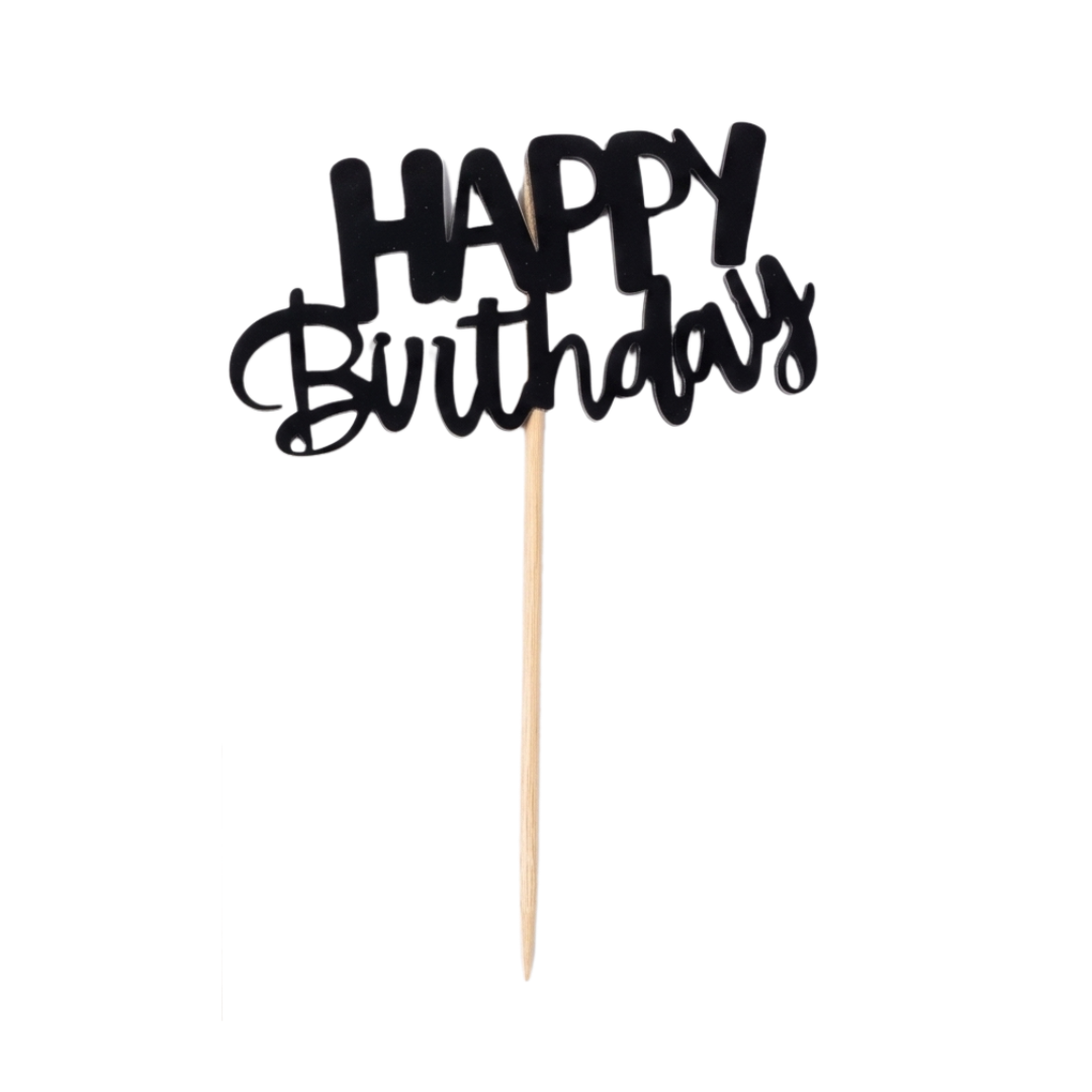 Happy Birthday - Cake Topper MINI